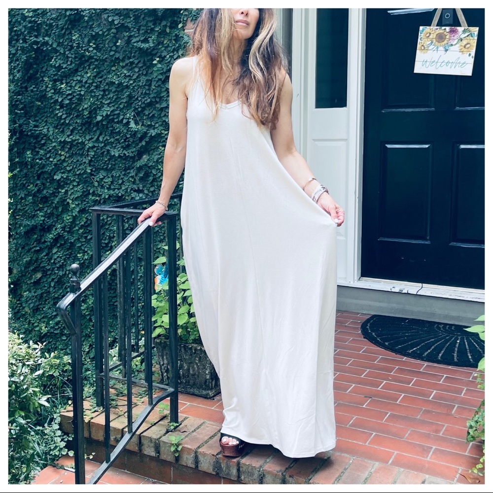 Adjustable straps loose fit sleeveless side pocket - Picture 4 of 10